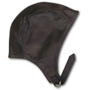 Brown Leather Flying Cap