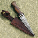 Damascus Sgian Dubh Raider Knife