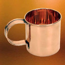 Solid Copper Coffee Mug
