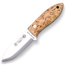 Joker Avispa Scandi Curly Birch Handle Survival and Bushcraft Knife