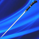 Buffalo Horn Sword Cane - Fully tempered, high carbon steel blades