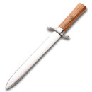 US WWII Fighting Knife with high carbon steel double edged blade