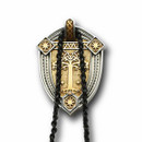replica Boromir's horn from The Lord of the Rings films includes polystone wall display with the Tree of Gondor motif