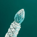 detail of tip on LOTR Earedil Resin Lamp with LED light used by Frodo to frighten Shelob on his journey to Mordor