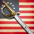 British 1742 Infantry Sword 250 Years of Liberty Edition has engraved high carbon steel blade