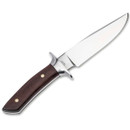 Boker Argentina Arbiltio Torito GX outdoor hunting knife has beautiful Guayacan Ebony scales, ACX 390 steel drop point blade