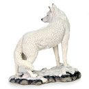 White Wolf of the North Statue