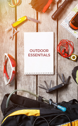 Essentials for an outdoor adventure