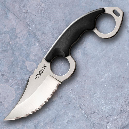 Double Agent II Neck Knife - Serrated