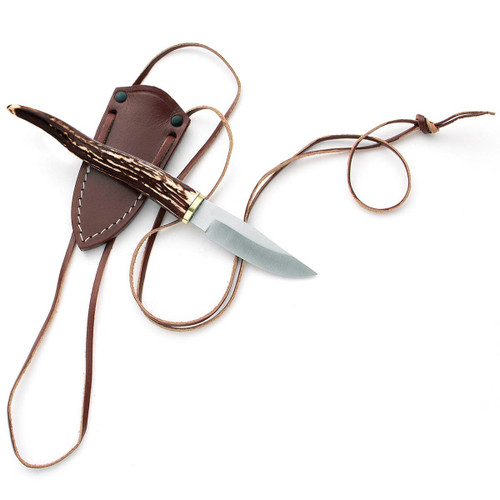 US Made Stag Neck Knife