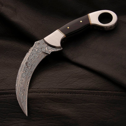 Damascus Karambit