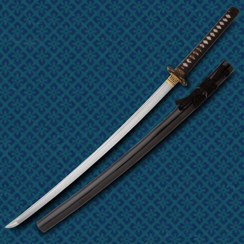 Shogun Kiji Katana with differentially heat treated blade