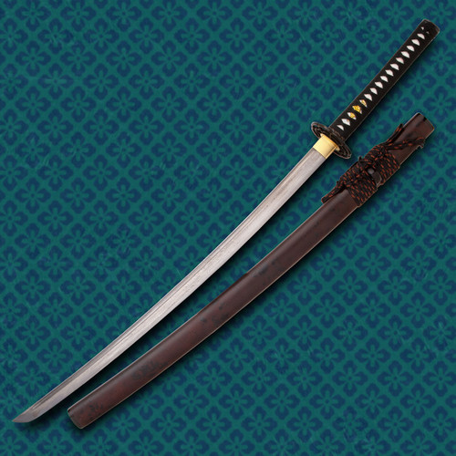Bushido Kiku No Gyokuza Katana with Damascus blade