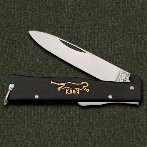 Mercator Black Cat Stainless Steel folding knife from Otter-Messer made in Germany is made just like the WW1 originals