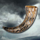 Drinking Horn of Ragnar with Leather Holster