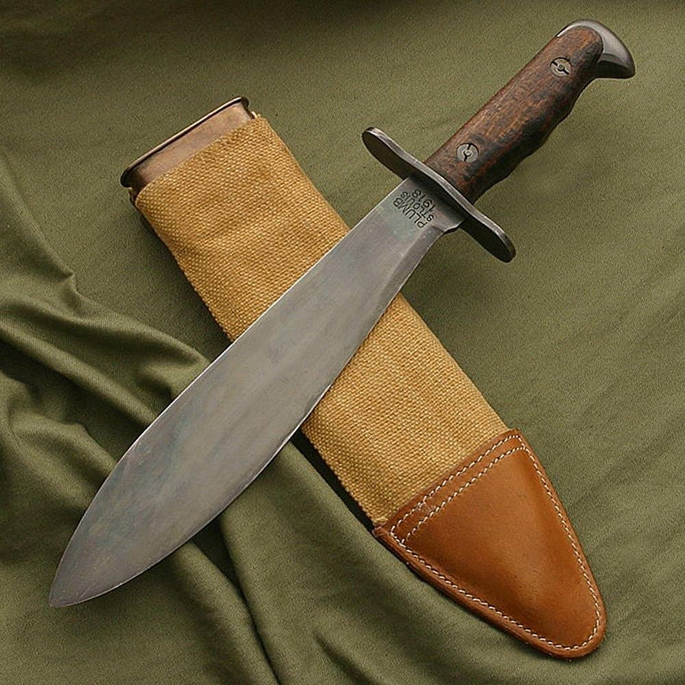 WWII V42 Elite Special Forces Knife with Scabbard Atlanta Cutlery
