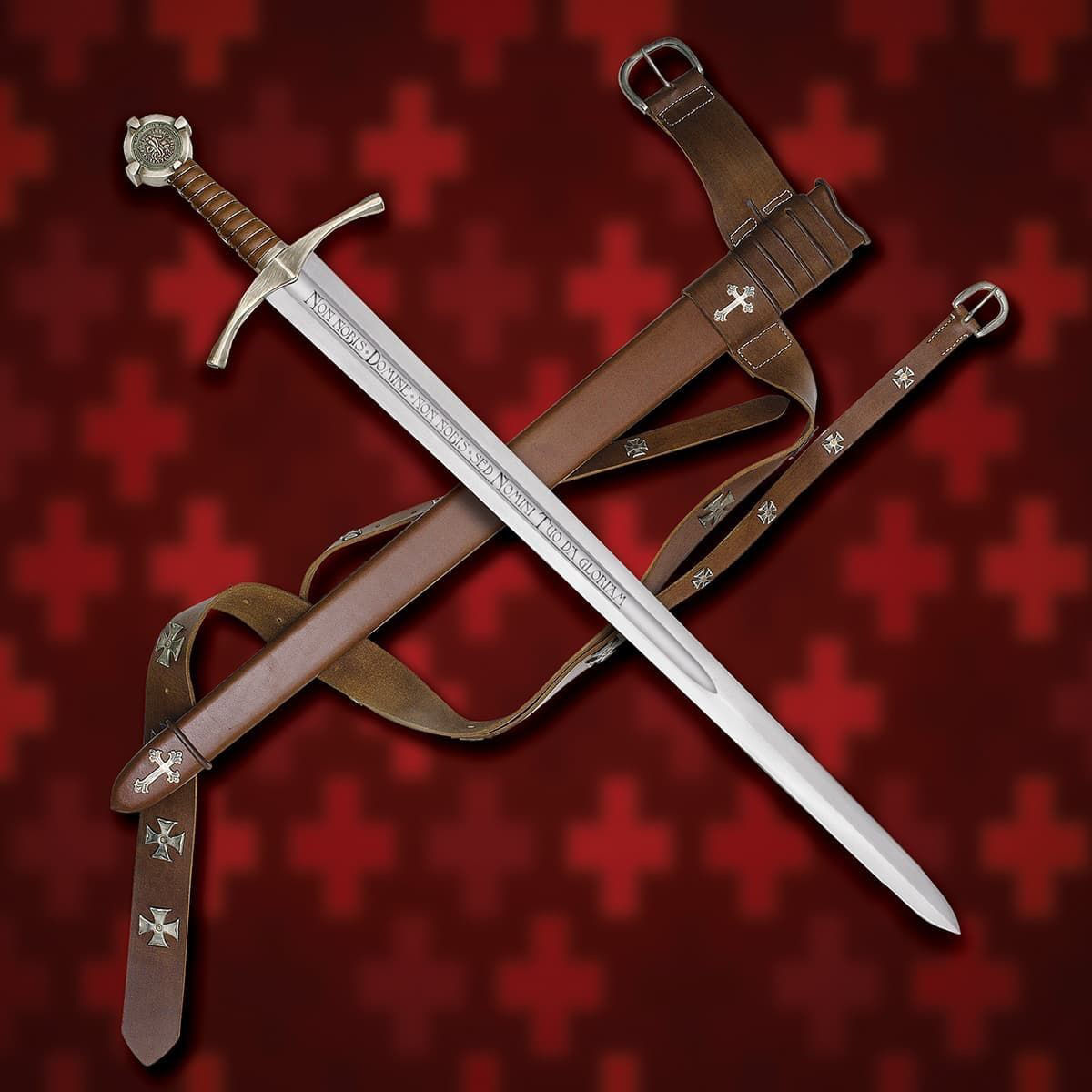 templar knights sword