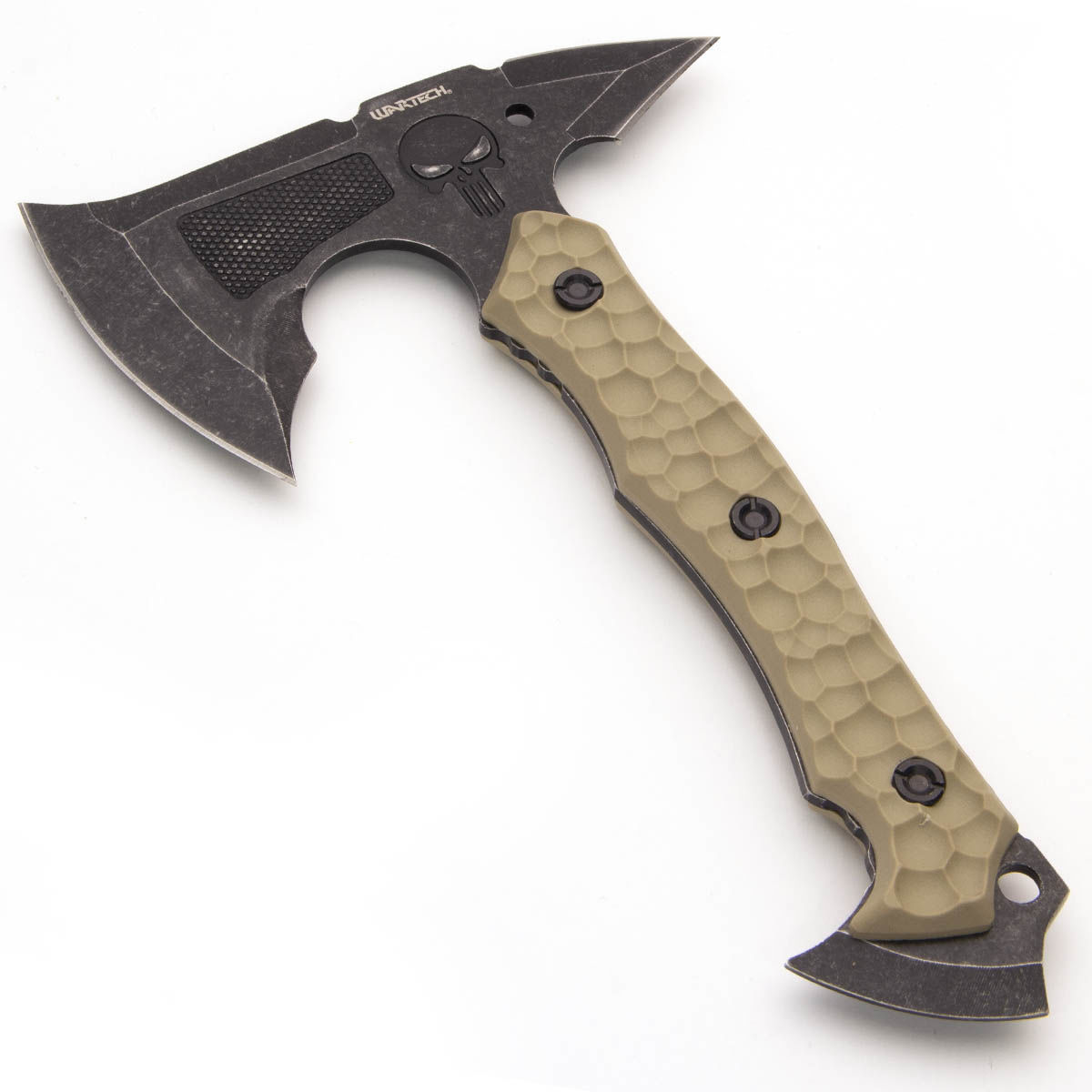 7.5" Scythe Tactical Hatchet - Hunting Survival Rescue Pick Axe With Nylon Sheath 5 thumbnail image