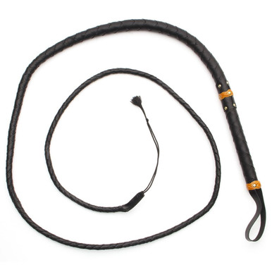 Menottes De Cheville En Cuir Véritable Bullwhip Squadron - Noir Verrouillable (paire)