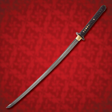 The Black Crane Damascus Katana - Atlanta Cutlery Corporation