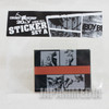 Cowboy Bebop Sticker Set A 8pc [ Spike / Jet / Faye / Ed ] JAPAN ANIME