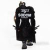 RARE! Street Fighter ZERO Sodom Rubber Mascot Key Chain JAPAN GAME CAPCOM