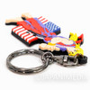 RARE! Street Fighter ZERO Ken Rubber Mascot Key Chain / JAPAN GAME CAPCOM Japanimedia Store