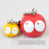 Retro RARE Puyo Puyo Red & Yellow Figure Ballchain JAPAN FAME SEGA