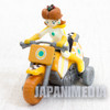 Super Mario Kart Wii Daisy Mini Figure Pull Back Car Bike JAPAN NINTENDO