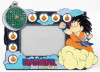 RARE! Dragon Ball Z Photo Metal Frame Stand Son Gokou Boy JAPAN ANIME MANGA Japanimedia Store FRONT