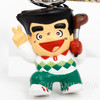 A Great Super Shot Boy Mascot Figure Key Chain Ashita Tenki ni Naare JAPAN Japanimedia Store FRONT