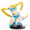 Street Fighter Rainbow Mika Street Fighter Heroines Bust Figure (Blue) Capcom Character JAPAN GAME Japanimedia Store FRONT
