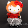 Rurouni Kenshin Himura Kenshin x Hello Kitty Plush Doll Ballchain JAPAN ANIME