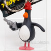 Wallace & Gromit Feathers McGraw Figure Key Chain 2 Banpresto JAPAN Ardman ANIME