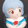 Evangelion Rei Ayanami School Mini Plush Doll Ball chain SEGA JAPAN