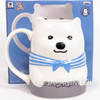 Shirokuma Cafe Polar Bear Character Mug JAPAN Polar Bear Cafe ANIME
