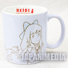 Heidi Girl of the Alps Clara & Cat Mug JAPAN ANIME