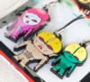 Movie Humanoid Monster Bem Bella Belo Rubber Mascot Strap Set JAPAN