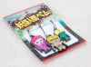 Movie Humanoid Monster Bem Bella Belo Rubber Mascot Strap Set JAPAN