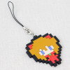 Evangelion Asuka Langley Dot Character Rubber Mascot Strap JAPAN ANIME MANGA