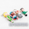 RARE! Hyokkori Hyotanjima Ball keychain 4pc Set [Hakase / Sundy Teacher / DonGabacho / Torahige] JAPAN