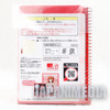 Evangelion Asuka Langley A6 Ring Notebook & Sticker Sheet Banpresto JAPAN