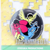Wonder Three W3 Osamu Tezuka Character Mini Button badge JAPAN