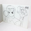 Retro Yu Yu Hakusho Sketch Book 7x10 inch Showa Note JAPAN ANIME MANGA