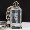 HONDA Asimo Optical Crystal Glass 3D Key Chain JAPAN 2 Japanimedia Store