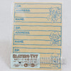 Slayers Try Address Sticker 3pc Sheet Lina Gourry Xelloss JAPAN ANIME MANGA