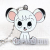 Jungle Emperor LEO Metal Mascot Keychain Tezuka Osamu JAPAN ANIME