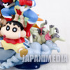 Crayon Shin-chan Movie Mini Diorama Figure Arashi wo Yobu Jungle JAPAN