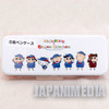 Crayon Shin-chan x Hello Kitty Can Pen Case Sanrio Smile JAPAN Japanimedia Store FRONT