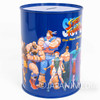 Retro RARE! Street Fighter 2 Tin Can Case Coin Bank Capcom JAPAN GAME Japanimedia Store